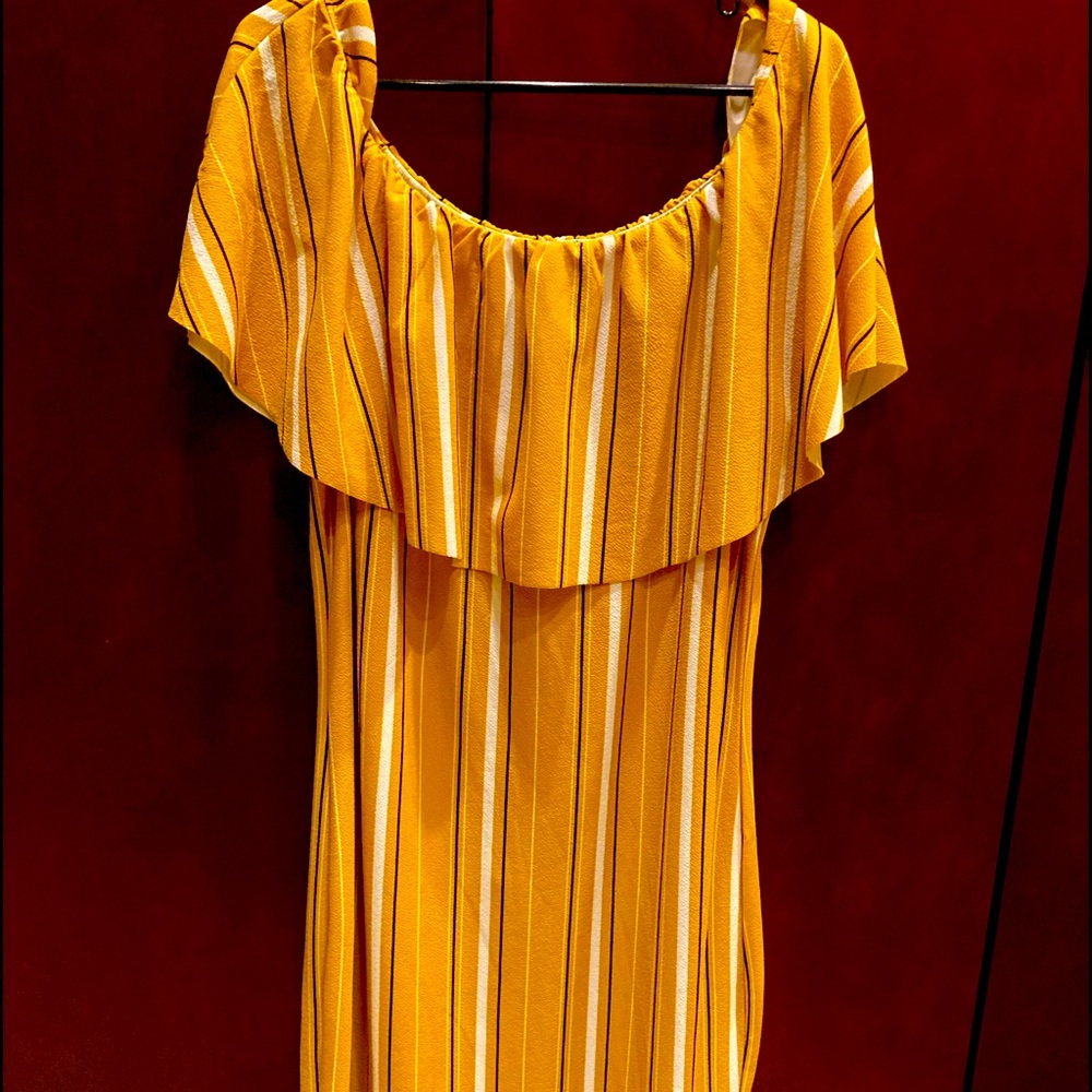 Off the shoulder dress